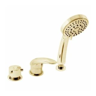 Смеситель на борт ванны Rav Slezak Dunaj D475.5PZ золото